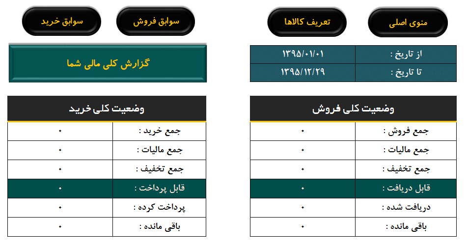 برنامه حسابداری فروشگاهی ثبت فاکتورهای خرید و فروش برنامه حسابداری فروشگاهی ثبت فاکتورهای خرید و فروش - سونار وب