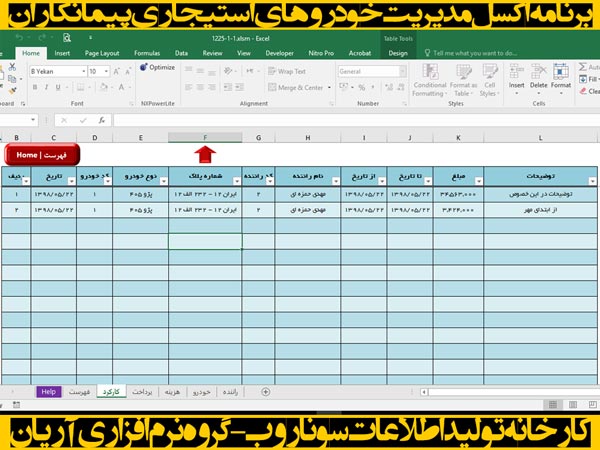 ? برنامه ثبت کارکرد خودرو، هزینه و پرداخت به راننده، محاسبه درآمد برنامه ثبت کارکرد خودرو ، هزینه و پرداخت به راننده ، محاسبه درآمد