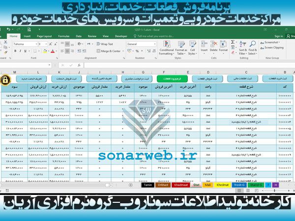مدیریت فروش قطعات، خدمات، تعمیرگاه، سرویس خودرو، انبارداری و سرویس خودرو مدیریت فروش قطعات، تعمیرگاه کلینیک خودرو