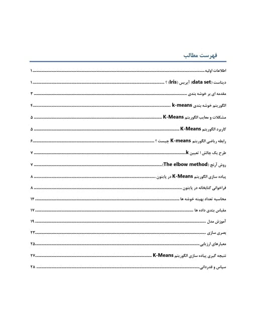 پروژه آماده پیاده سازی الگوریتم خوشه بندی K-means در پایتون (الگوریتم کلاسترینگ k میانگین) پروژه آماده پیاده سازی الگوریتم خوشه بندی K-means در پایتون (الگوریتم کلاسترینگ k میانگین)