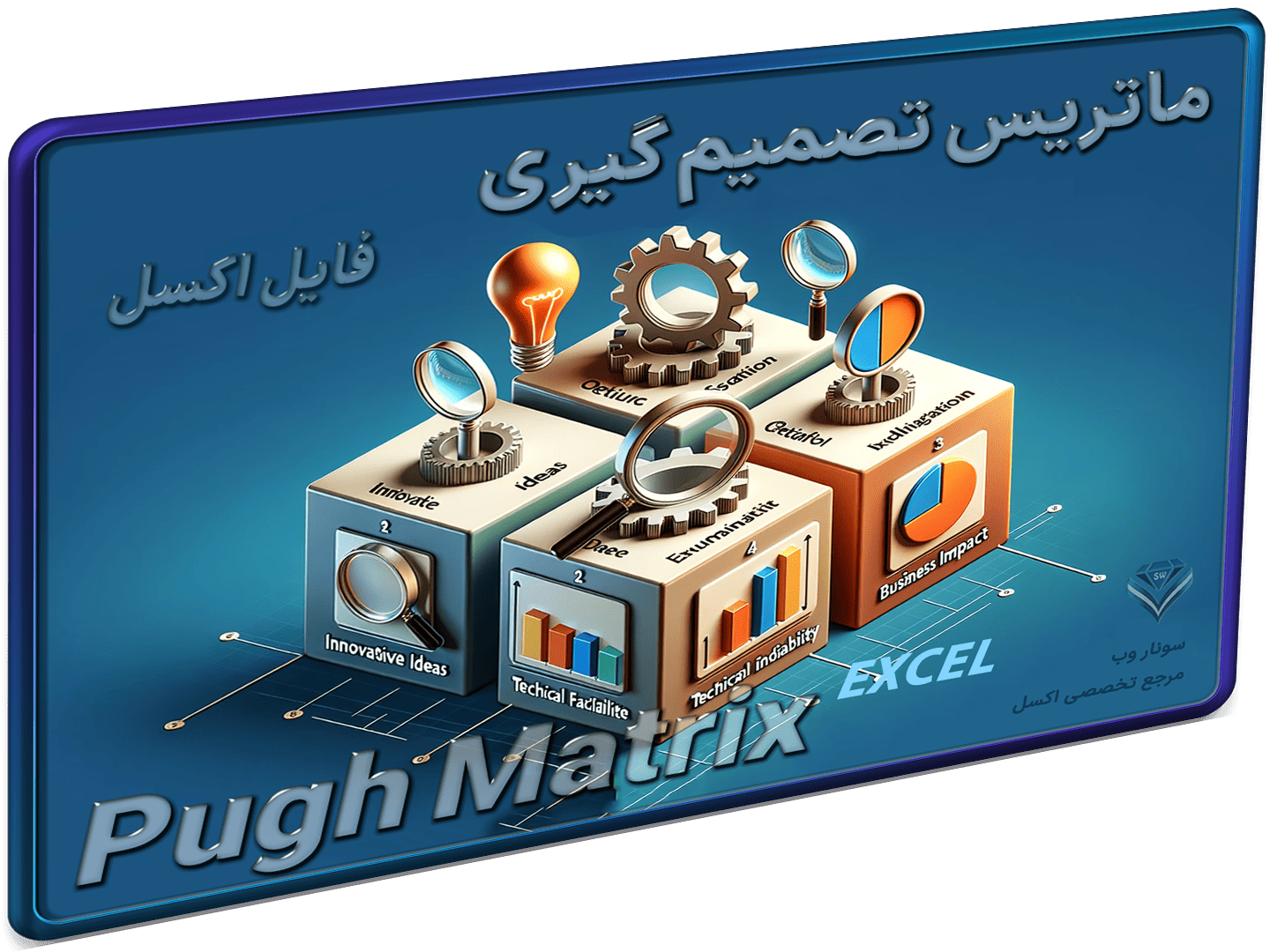 اکسل-ماتریس-تصمیم-گیری-Pugh-Matrix - شاخص اکسل-ماتریس-تصمیم-گیری-Pugh-Matrix - شاخص
